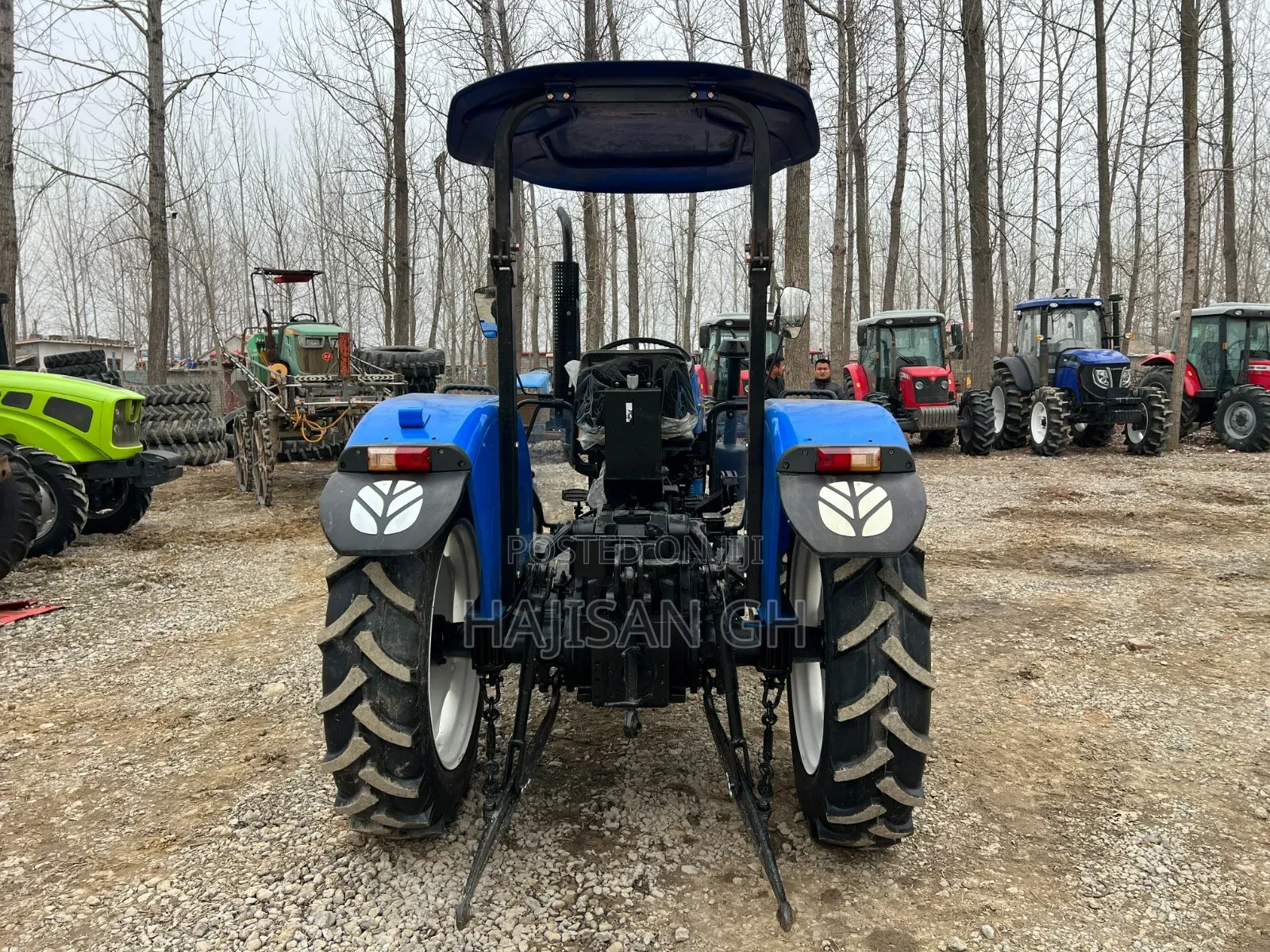 4wd New Holland Tractor With Plough and Harrow