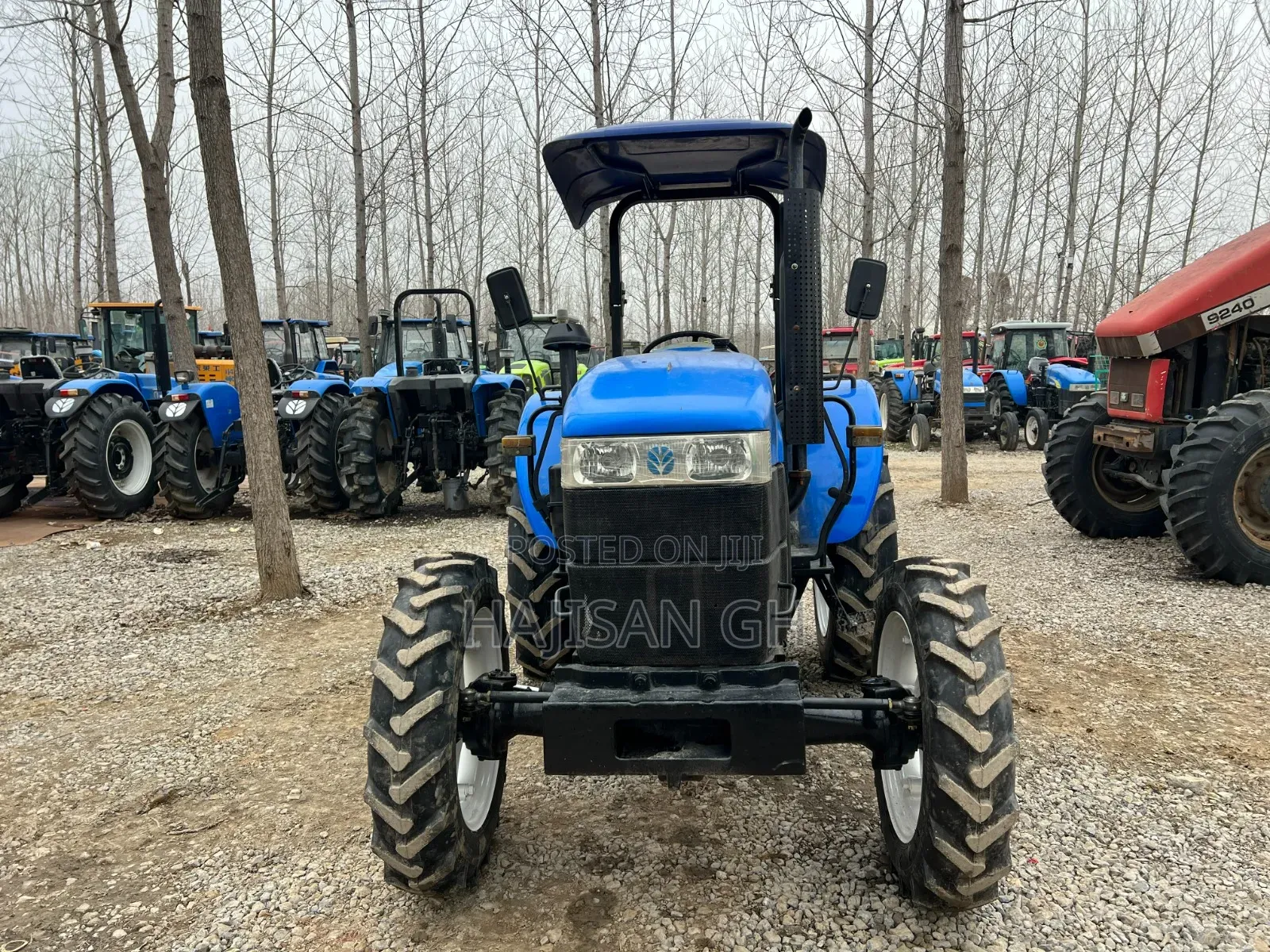 4wd New Holland Tractor With Plough and Harrow