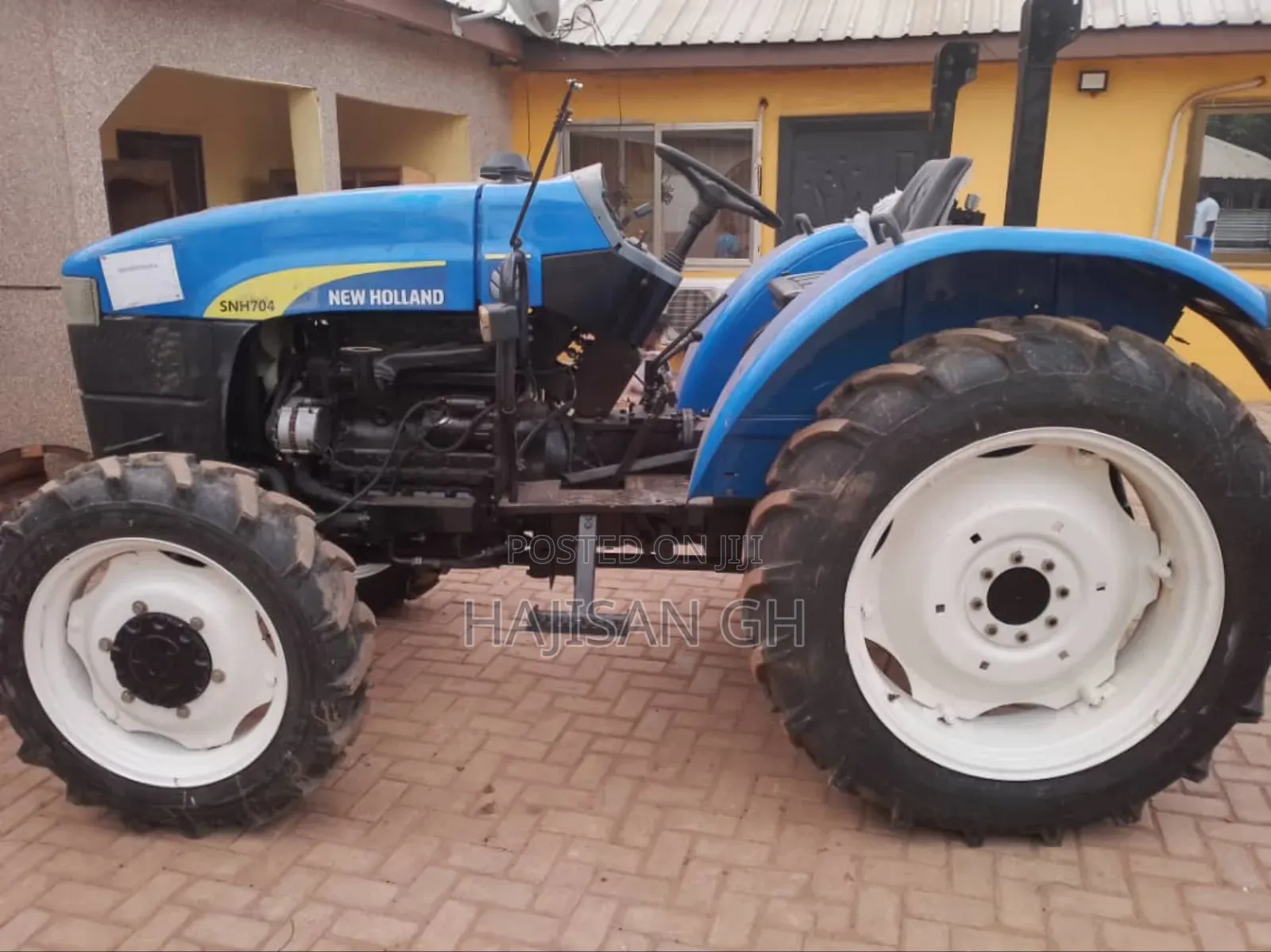 4wd New Holland Tractor With Plough and Harrow
