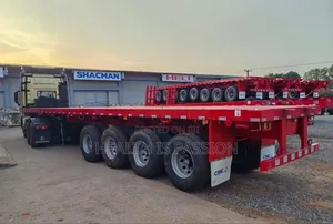Brand New CIMC Flatbeds for Sale, 4axle and 3axles Available