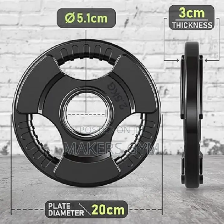 Olympic Weight Plates (2.5kg Pair)