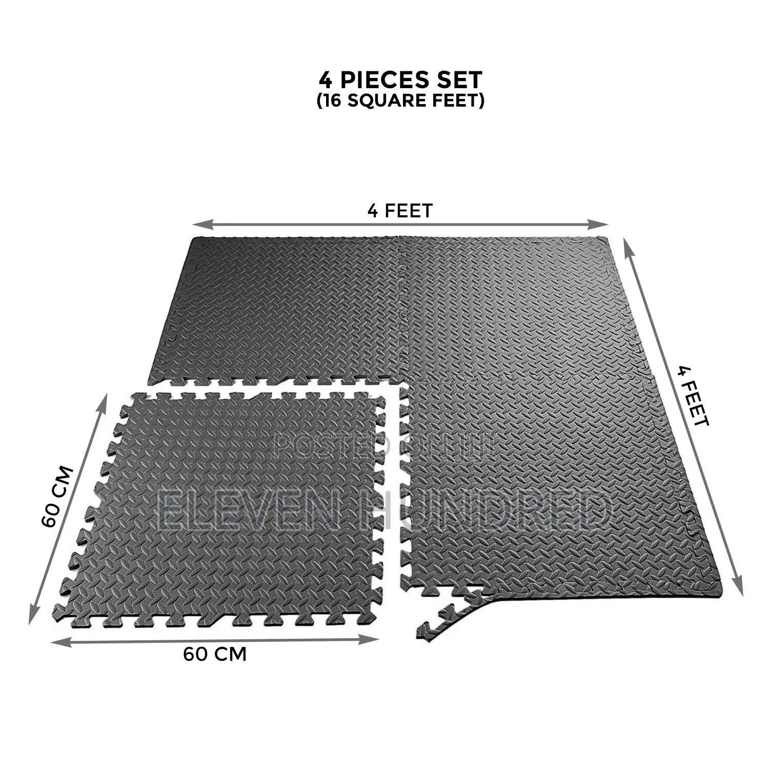 Gym Flooring Interlocking Mats