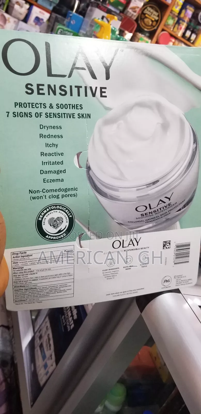Olay Soothing Sensitive Face Moisturizer Cream