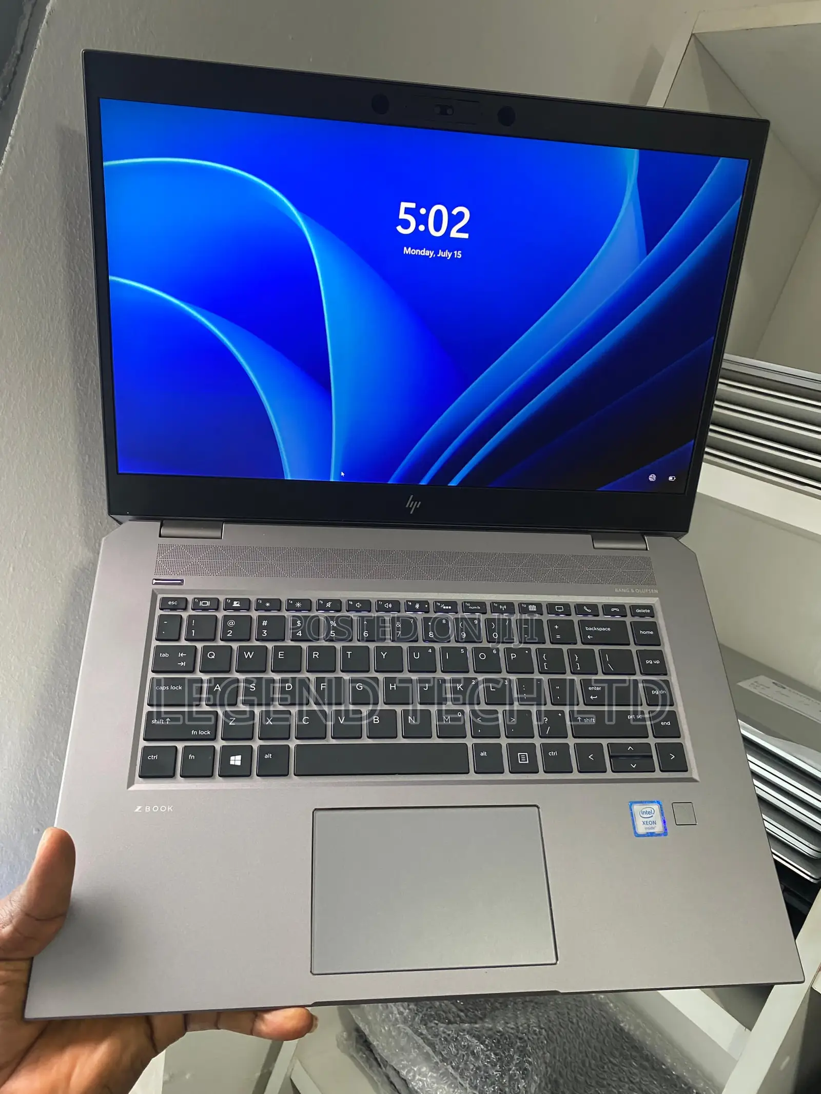 Laptop HP ZBook 15 32GB Intel Xeon SSD 512GB