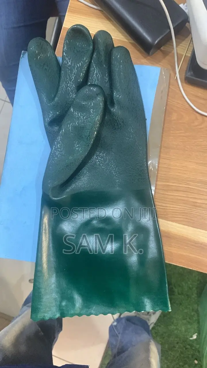 PVC Gloves (Green)
