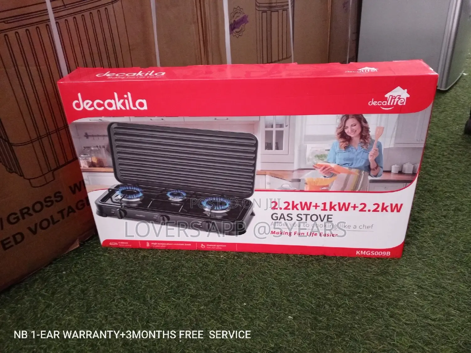 Quality and Affordable Decakila Gasstove Gas Stove Gas Stove