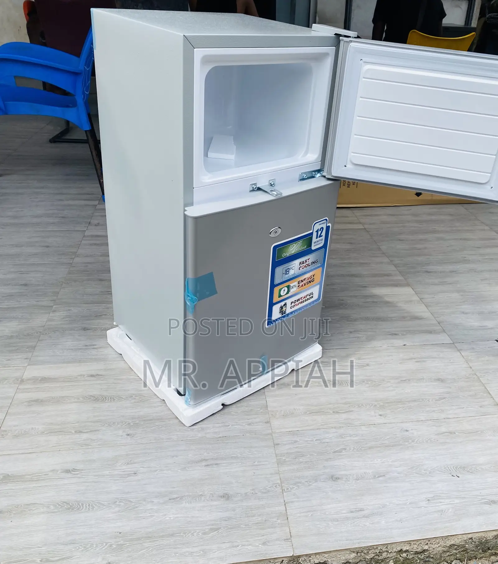 Reliable Nasco 90liters Nasf2-120 Fridge(Gray).