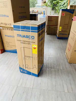 Buy Nasco 112liters 2 Door Fridge(Nasf2-13fl)Gray.