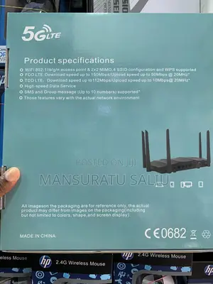 5g/Lte Cpe 8-Stream Wifi 6 Router