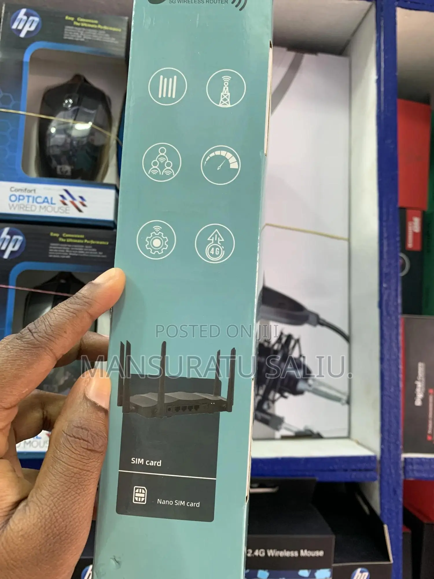 5g/Lte Cpe 8-Stream Wifi 6 Router