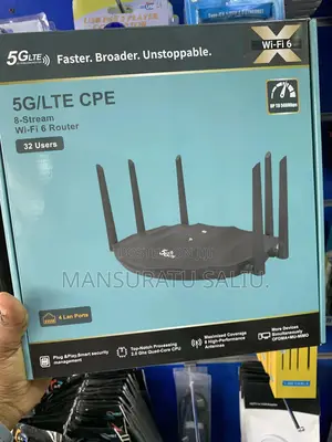 5g/Lte Cpe 8-Stream Wifi 6 Router