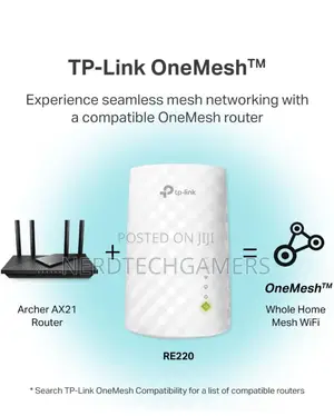 Tp Link Ac750 Mesh Wi-Fi Range Extender