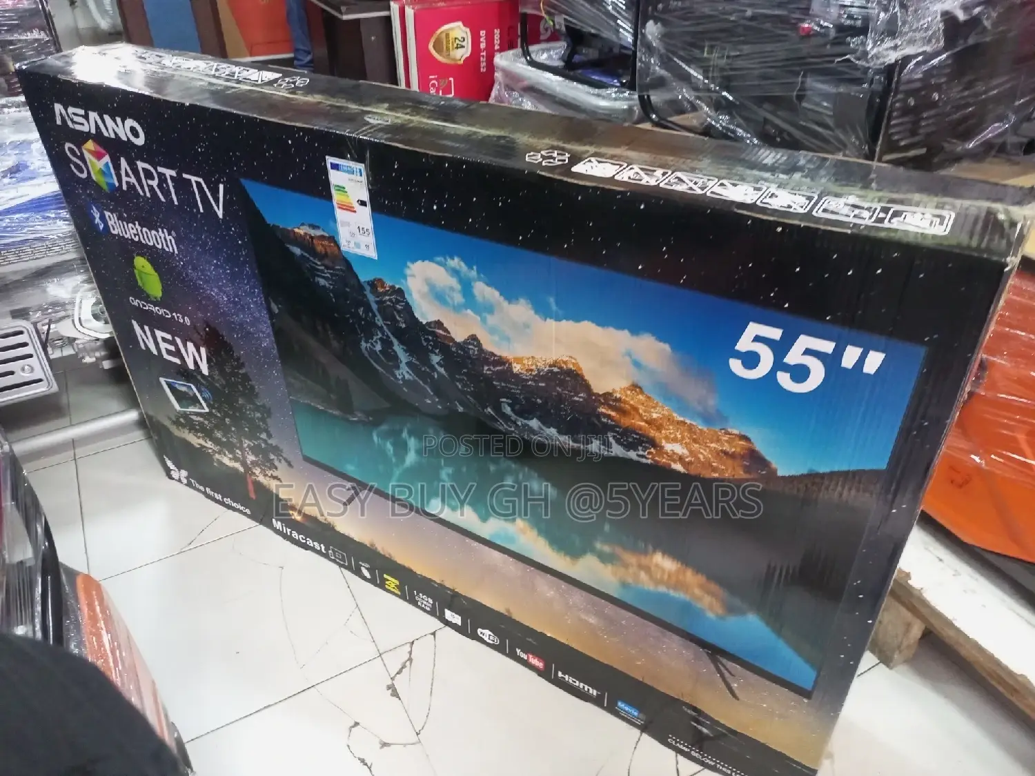 Smart Tv 55inches Miracast Tv Android Television