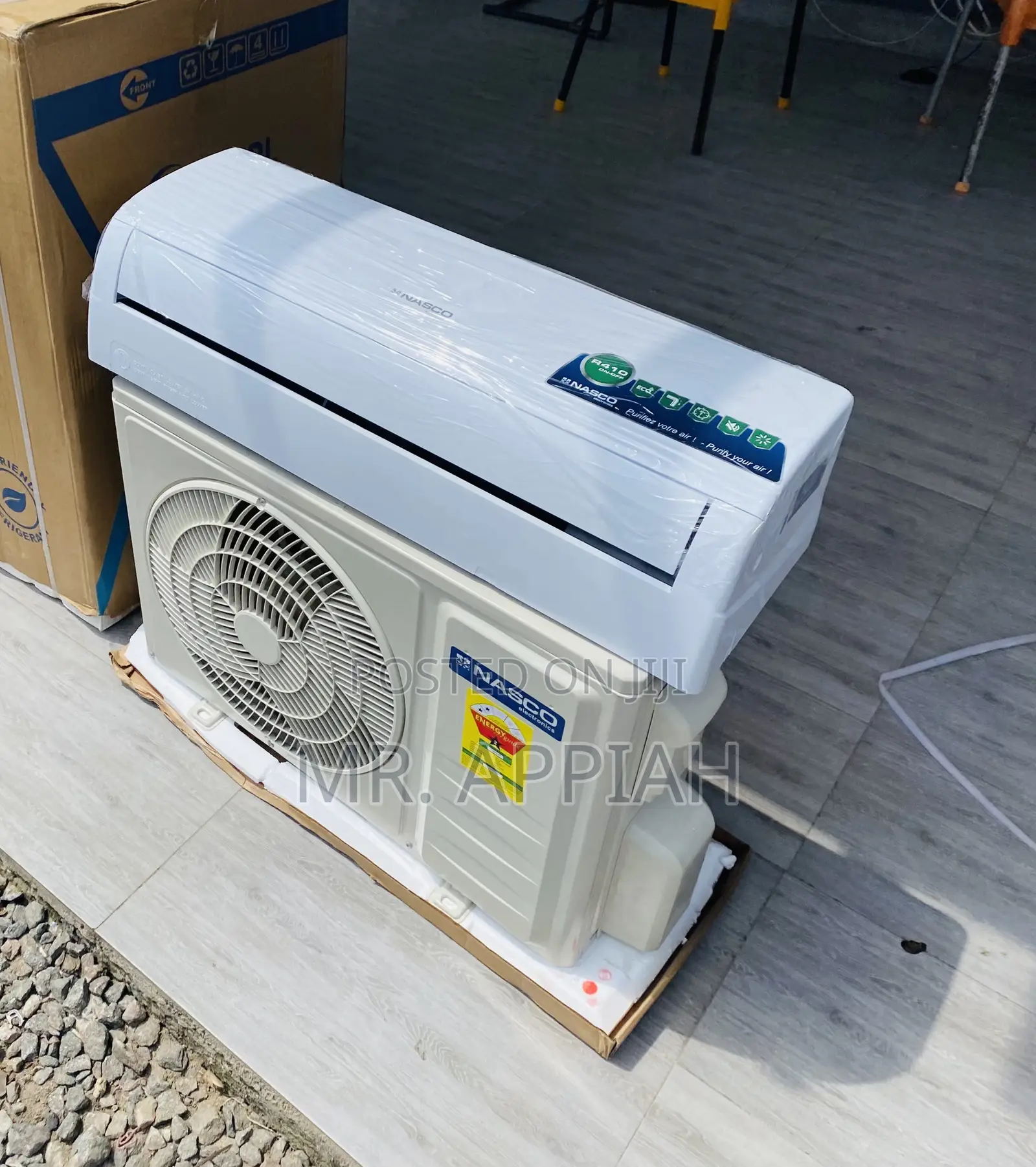 Well Designed 2.0hp R410 Gas Nasco Split Electric Ac.