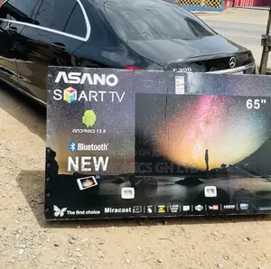 Fabulous 65 Inch Smart Led Asano (Black)  Tv