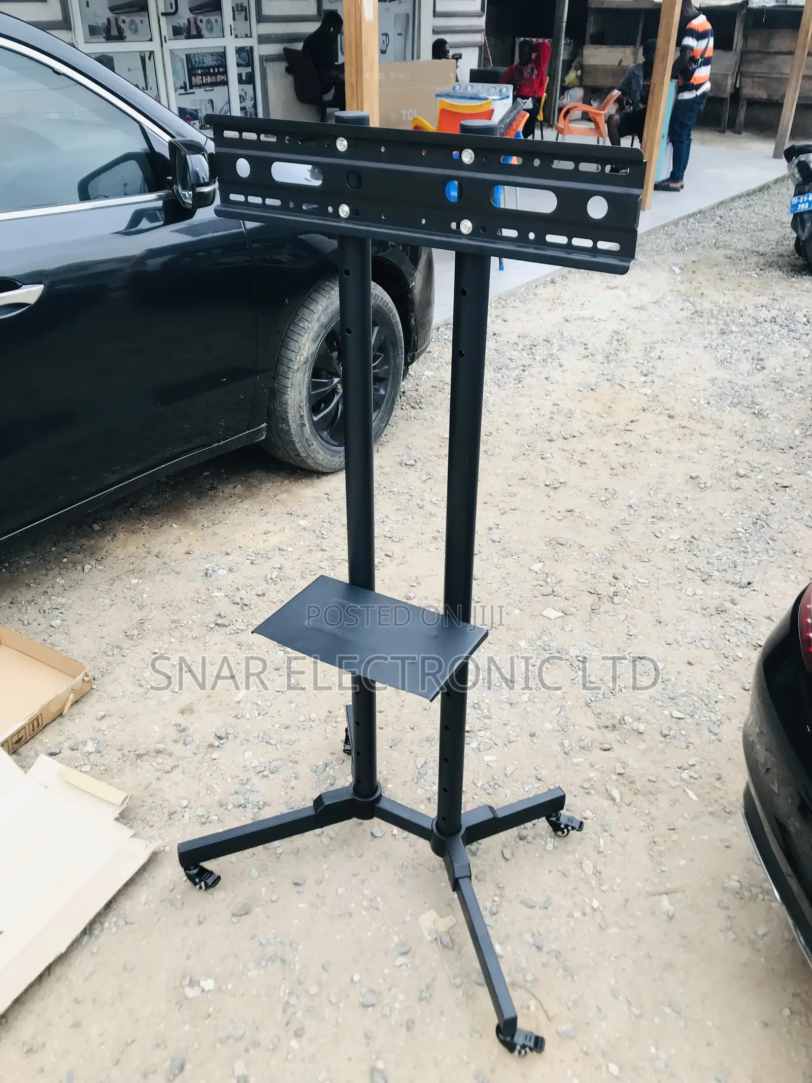 Authentic Mobile TV Stand Rolling Movable for Most 32"-70"