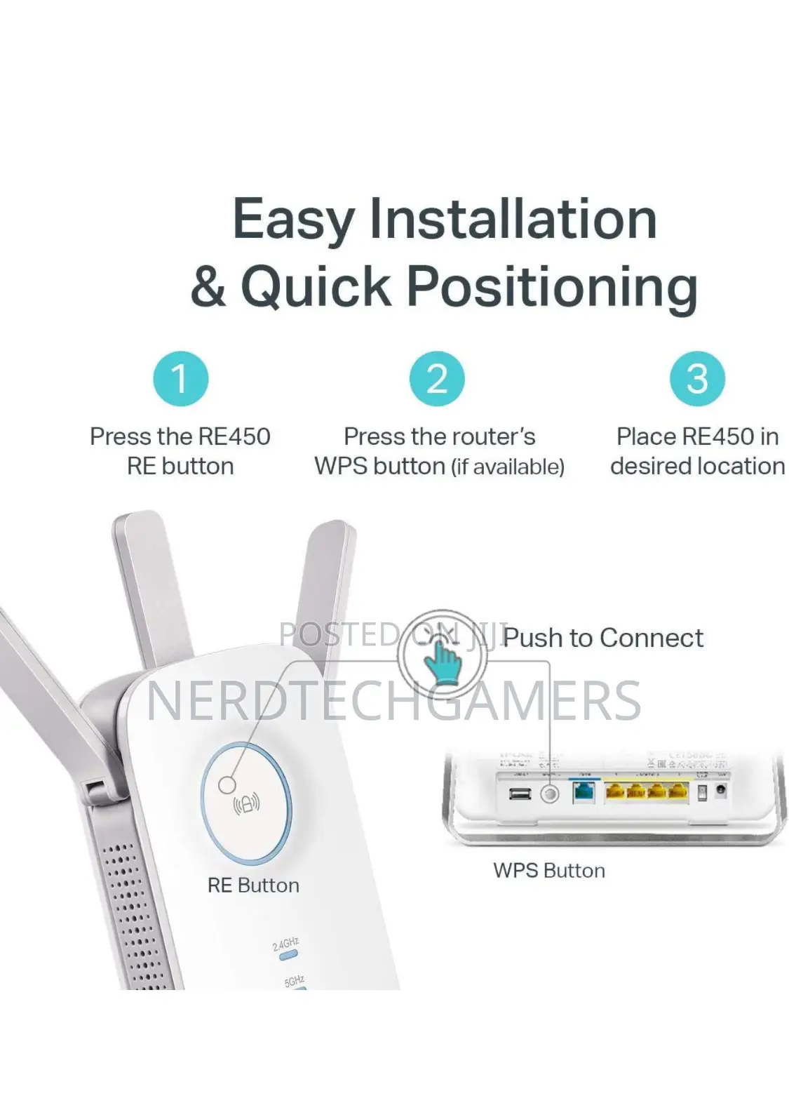 Tp-Link Ac1750 Wifi Extender (Re450), Up to 1750mbps