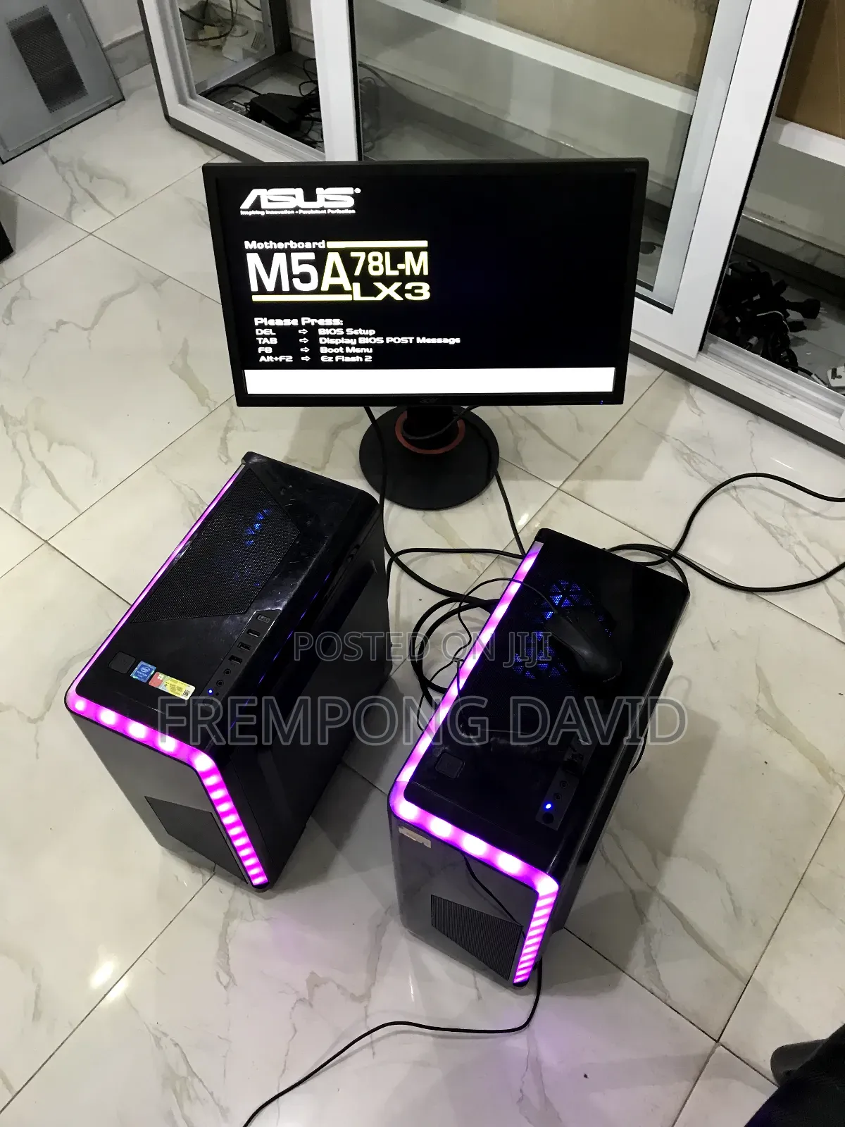 Desktop Computer MSI Model 12GB Intel Core I7 HDD+SSD 1T