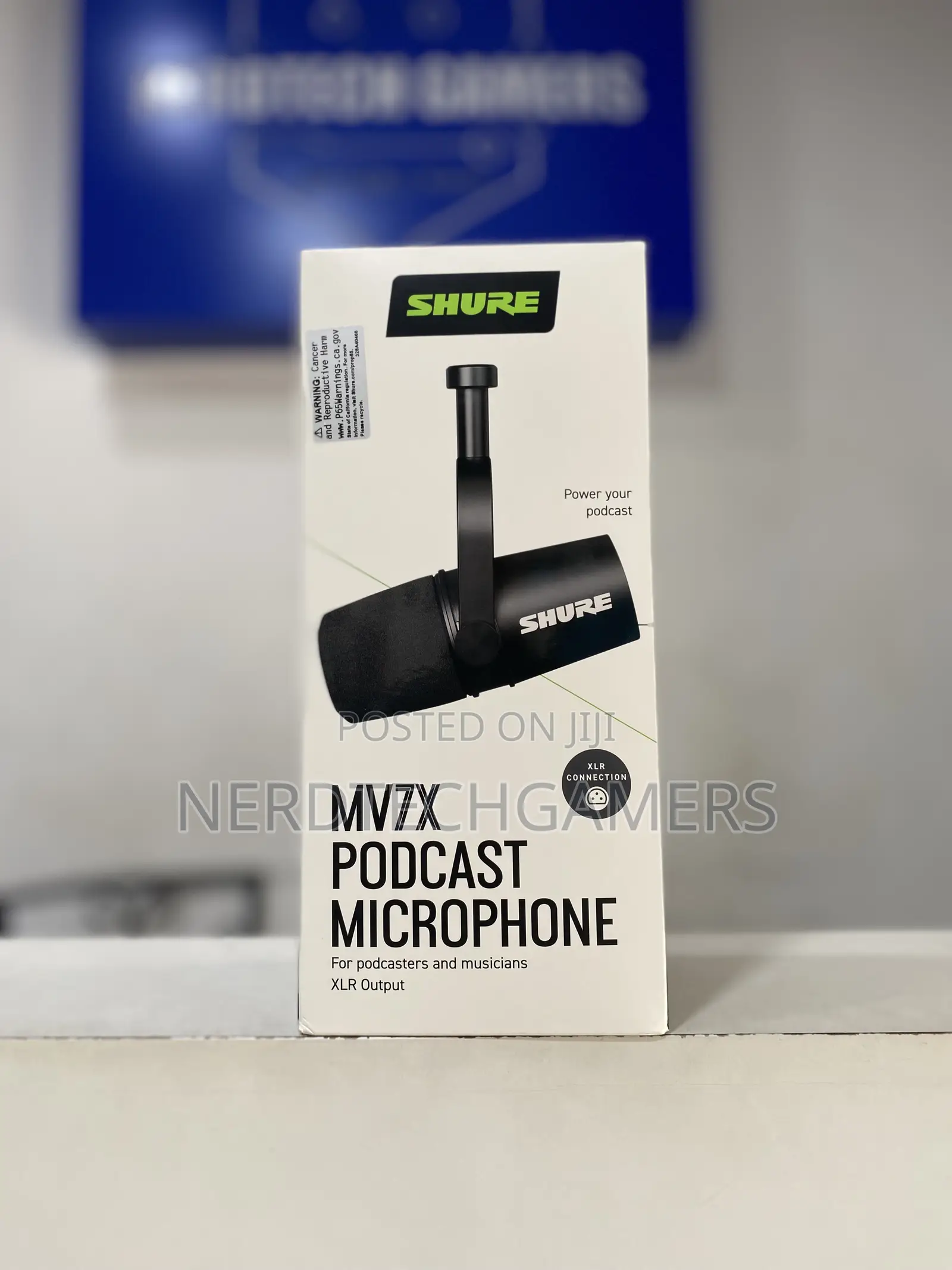 Shure Mv7x XLR Podcast Microphone