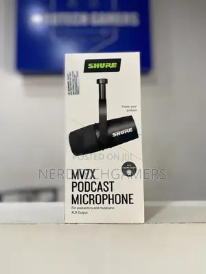 Shure Mv7x XLR Podcast Microphone