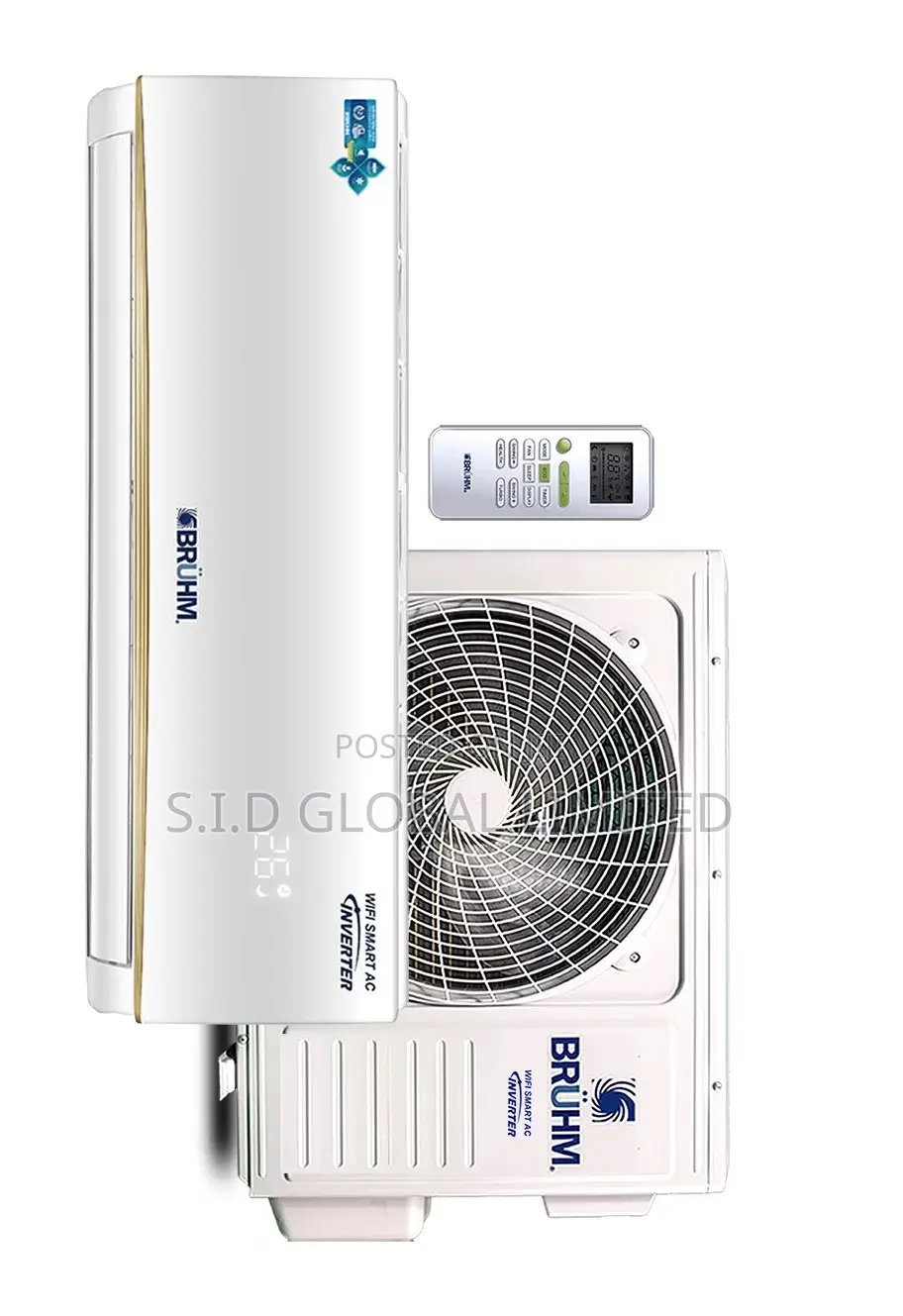 Shop Good Bruhm 2.0hp Split Air Conditioner Bas-18ccfw