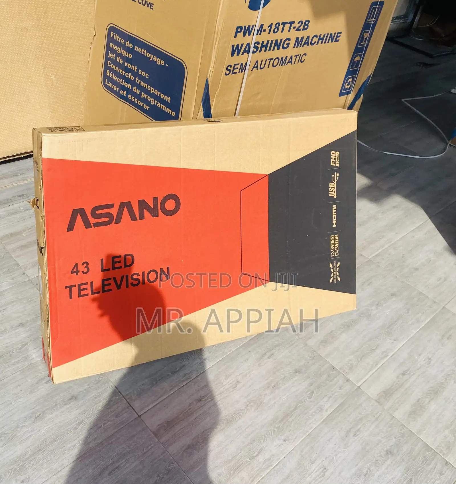 Check Out Asano 43” Digital Satellite HD Electric Tv.