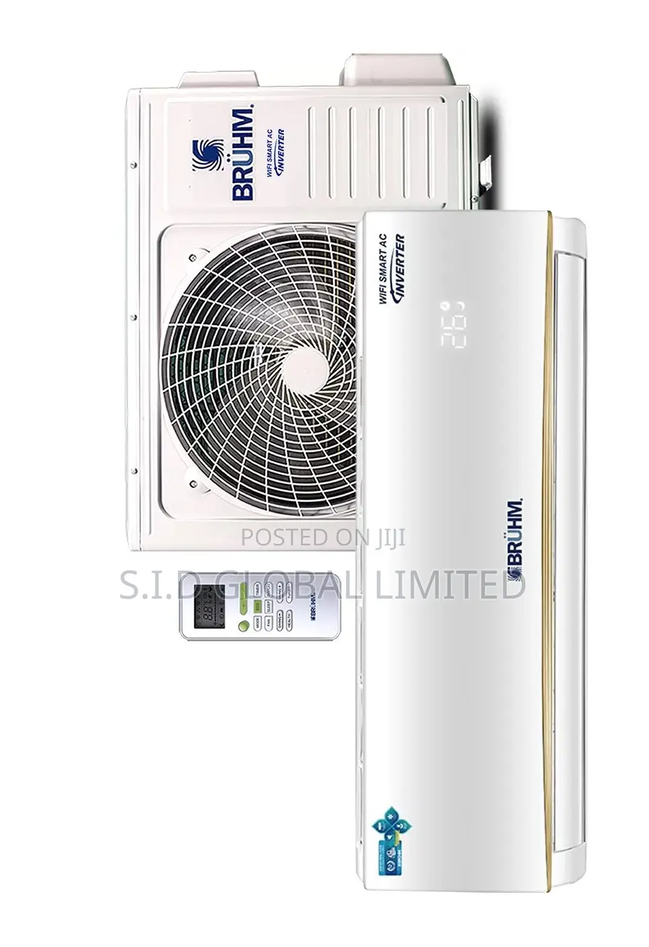Get Inbox Bruhm 2.0hp Split Air Conditioner Bas-18ccfw