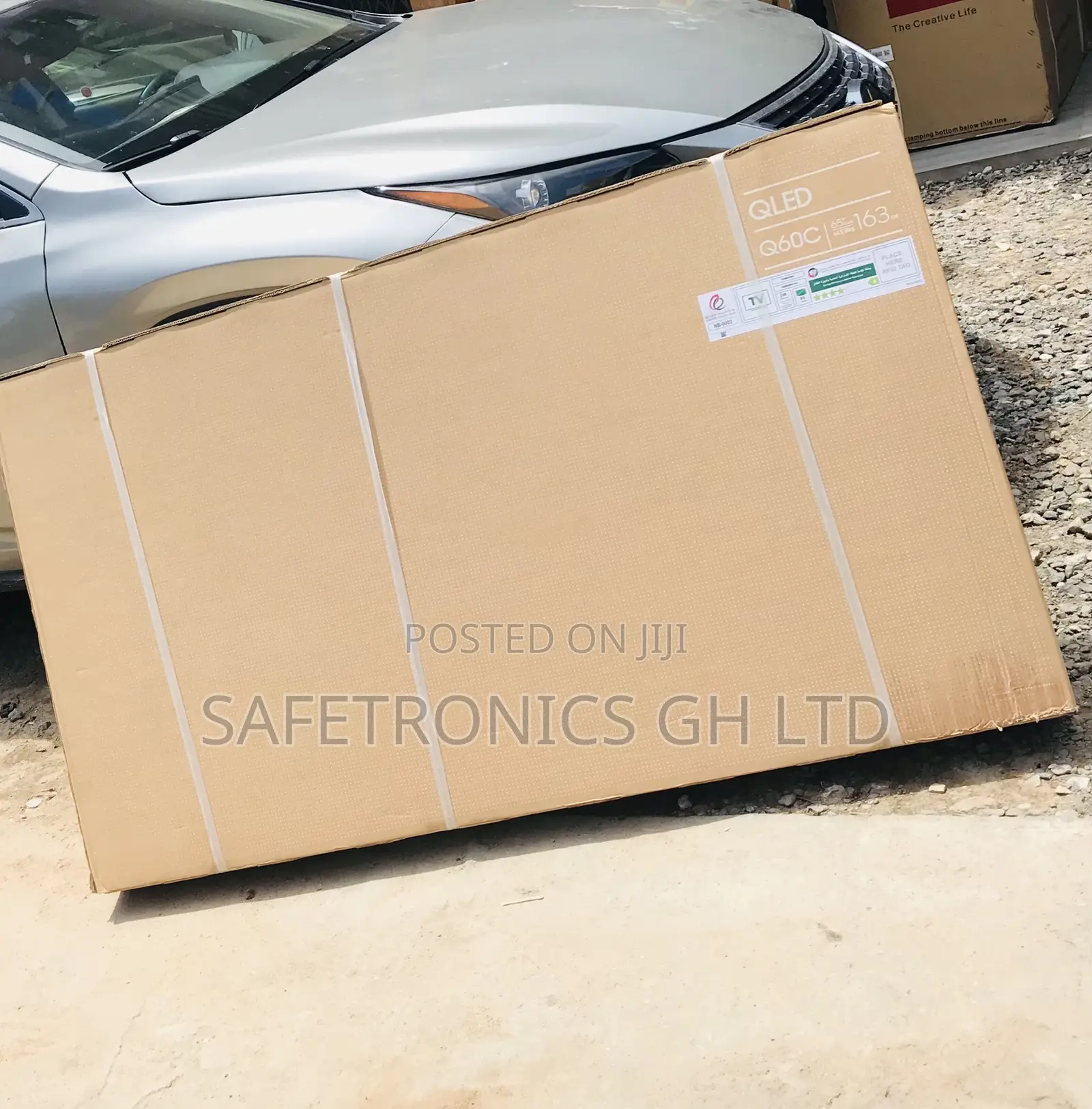 Quality (Black) 65 Inch Smart Qled Samsung Q60C Tv 