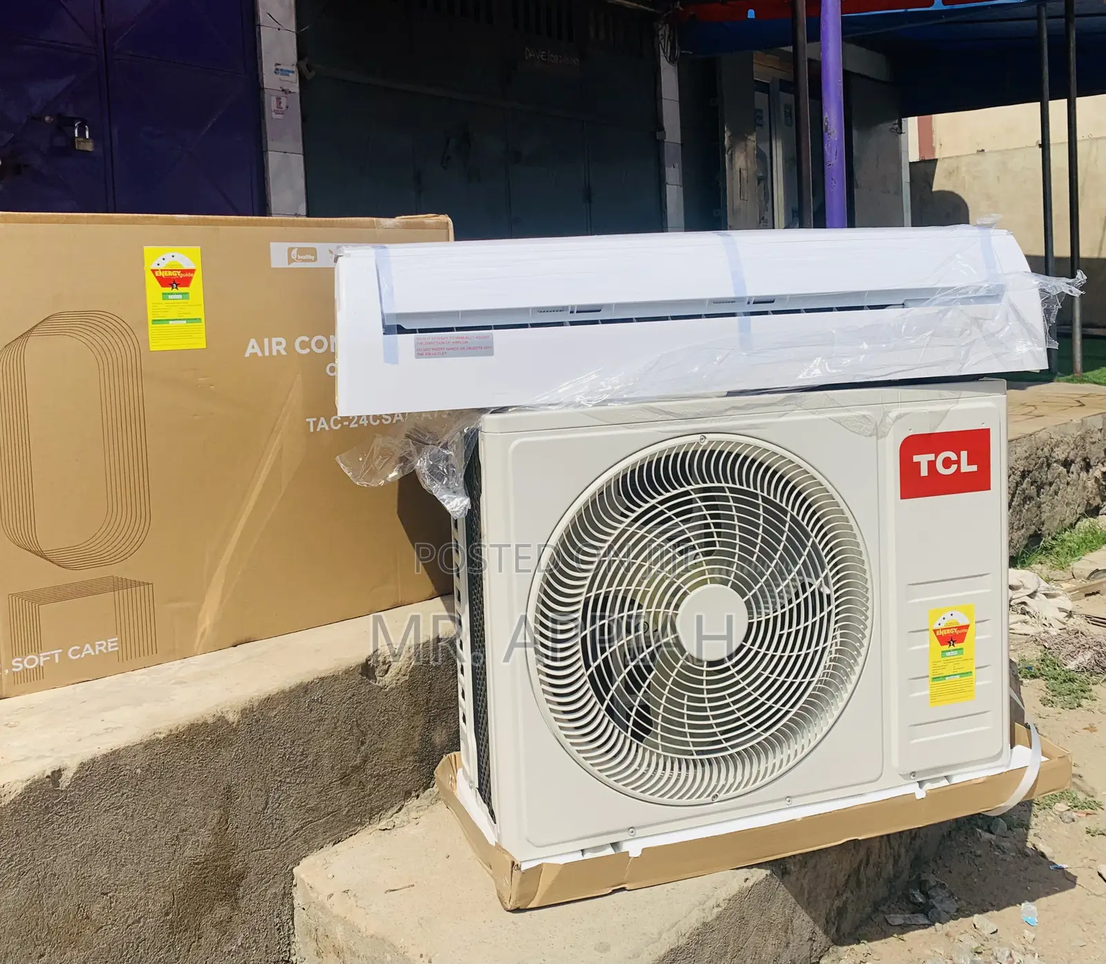 Uniquely Designed R410 Gas TCL 2.5hp Split Electric Ac.
