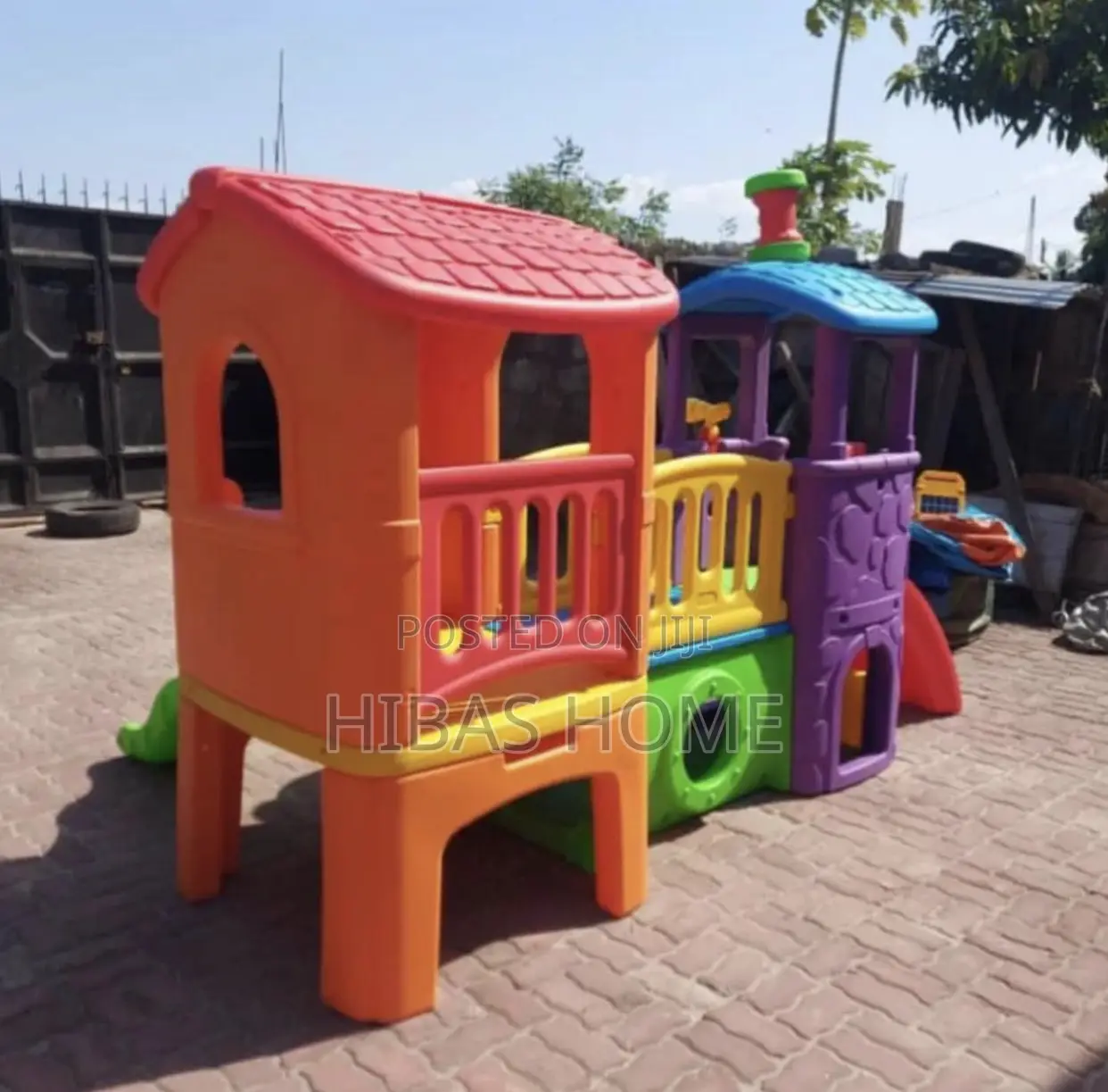 Kids Outdoor Playhouse Slide Kids Indoor Big Size Playhouse