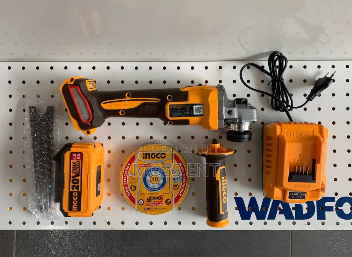 Ingco Angle Grinder + Speed Controller + Accs - Cagli211541
