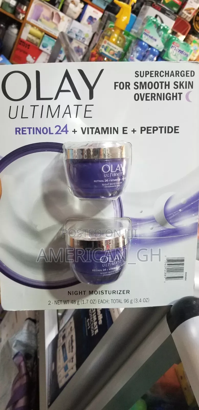 Olay Ultimate Retinol24 + Vitamin E + Peptide