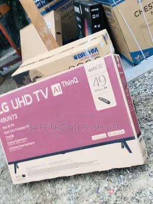 Shop Authentic 59 Inch Smart Led UHD LG UN73 (Black) Tv 