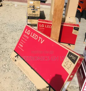 Elegant New 43 Inch (Black) Glossy Led LP50 LG Tv 
