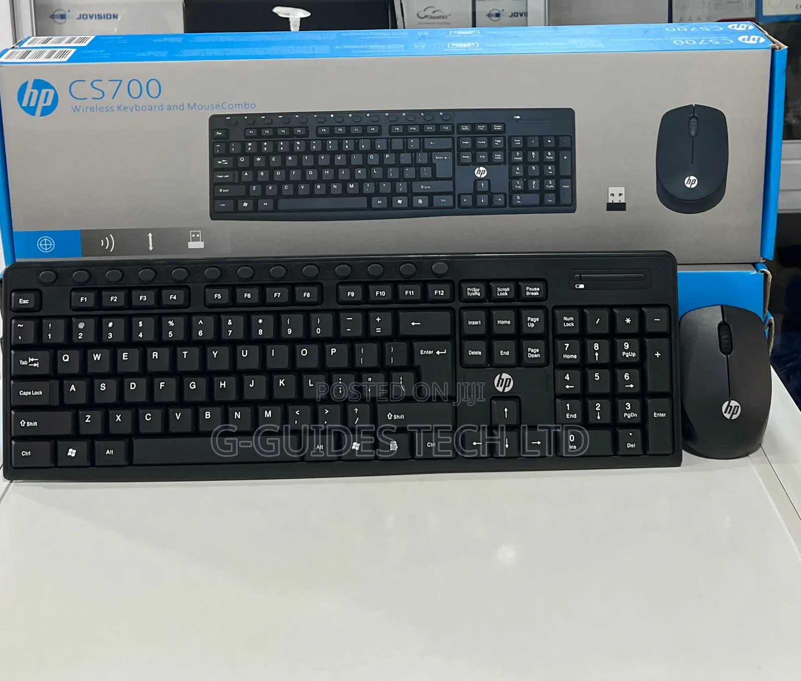 HP Wireless Keyboard and Mouse Combo Cs700