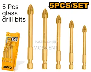 5 PCS Glass Drill Bits - Akd7058