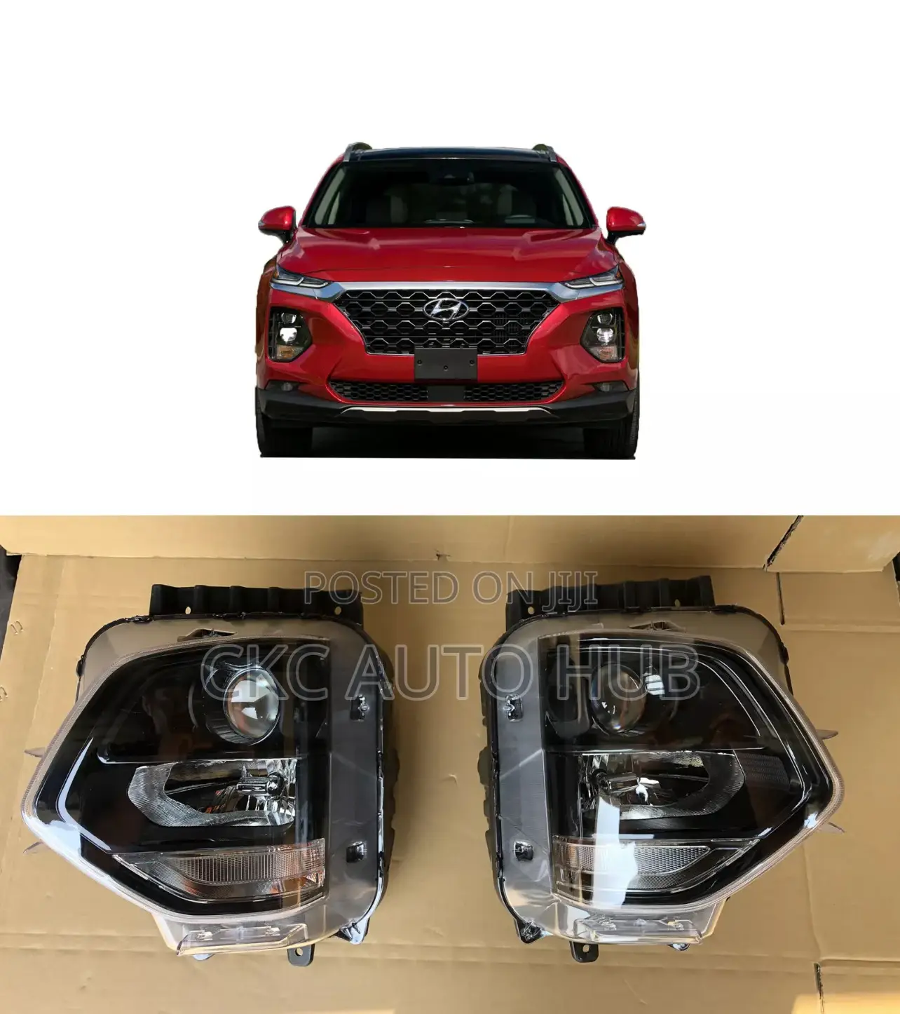 Santafe 2019 2020 2021 Headlamp