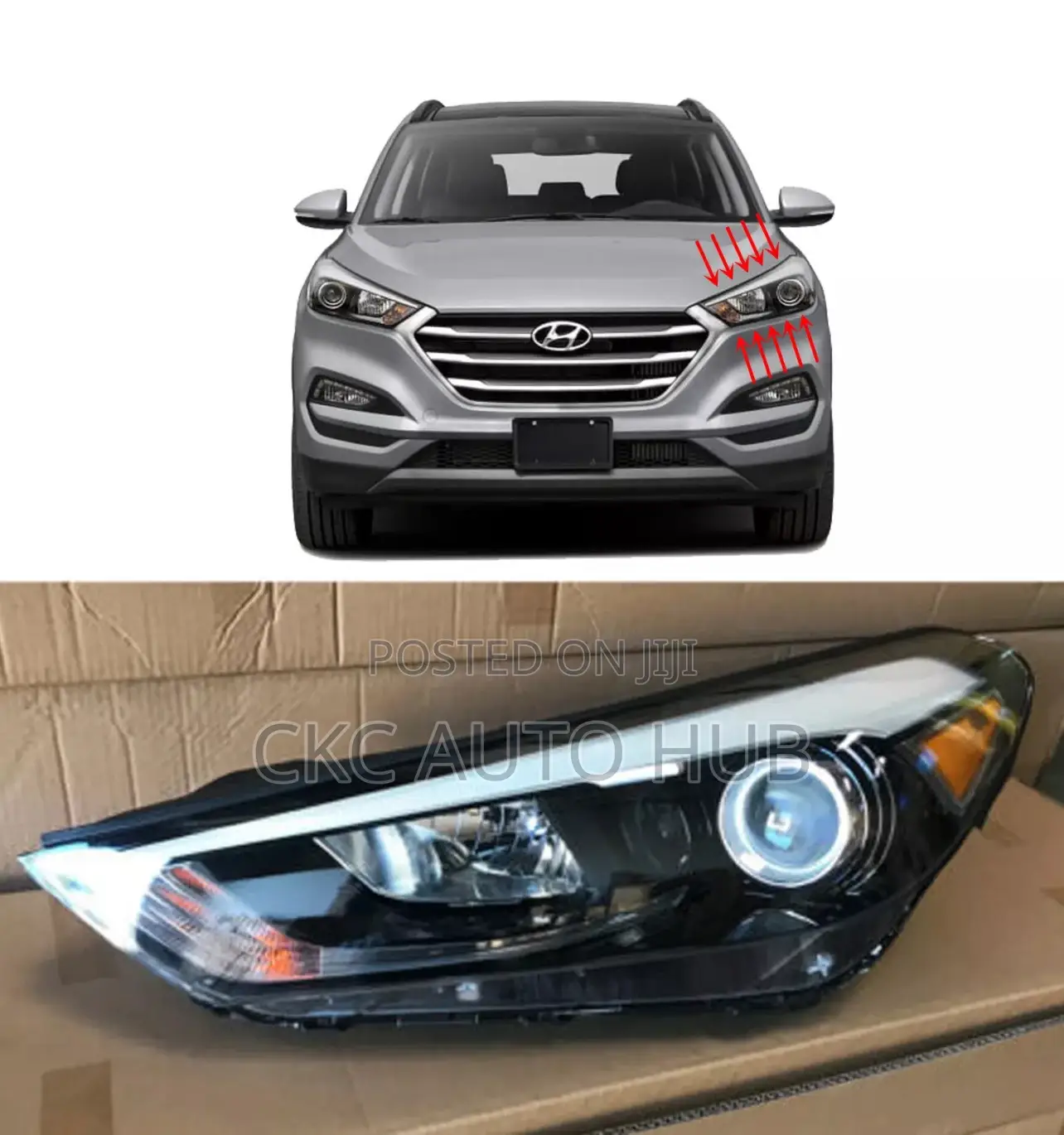 Tucson 2016 2017 Headlight
