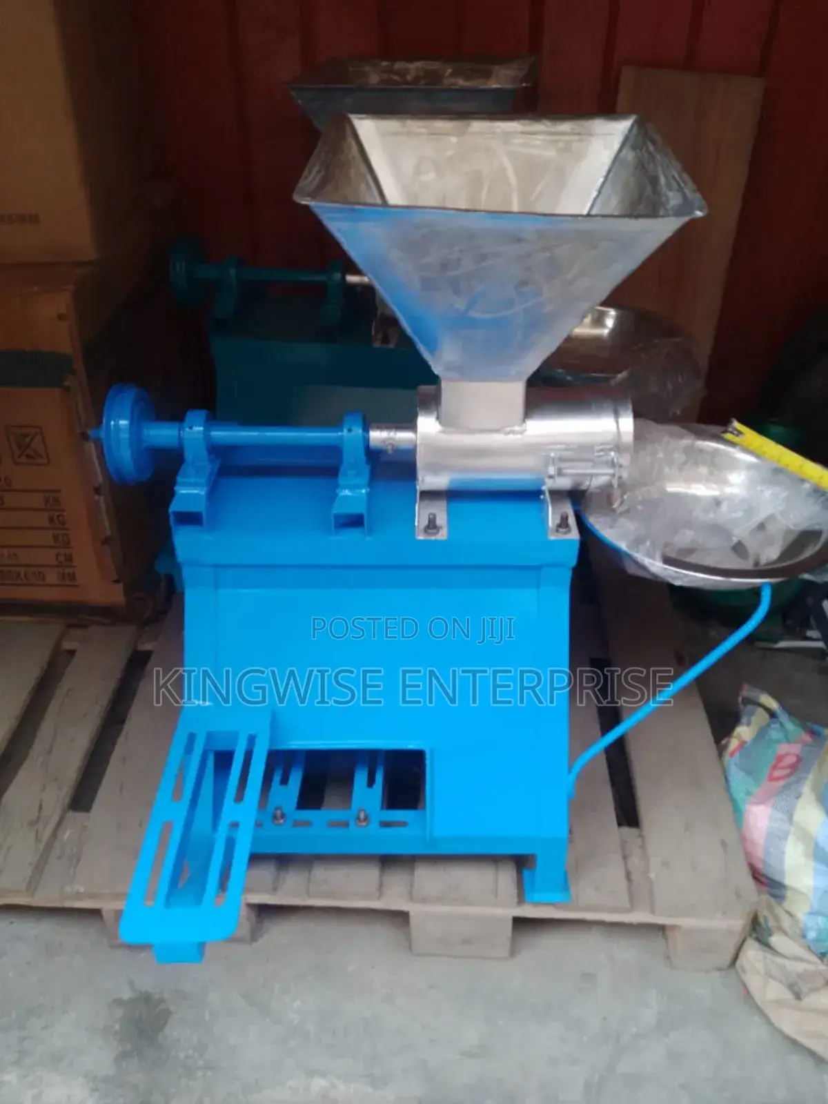 Fufu Machine With Petrol Engine