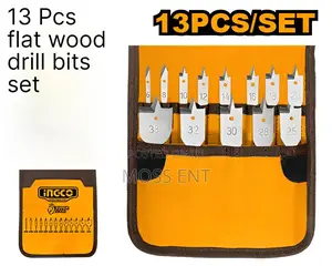 13 PCS Flat Wood Drill Bits Set - Akd41301