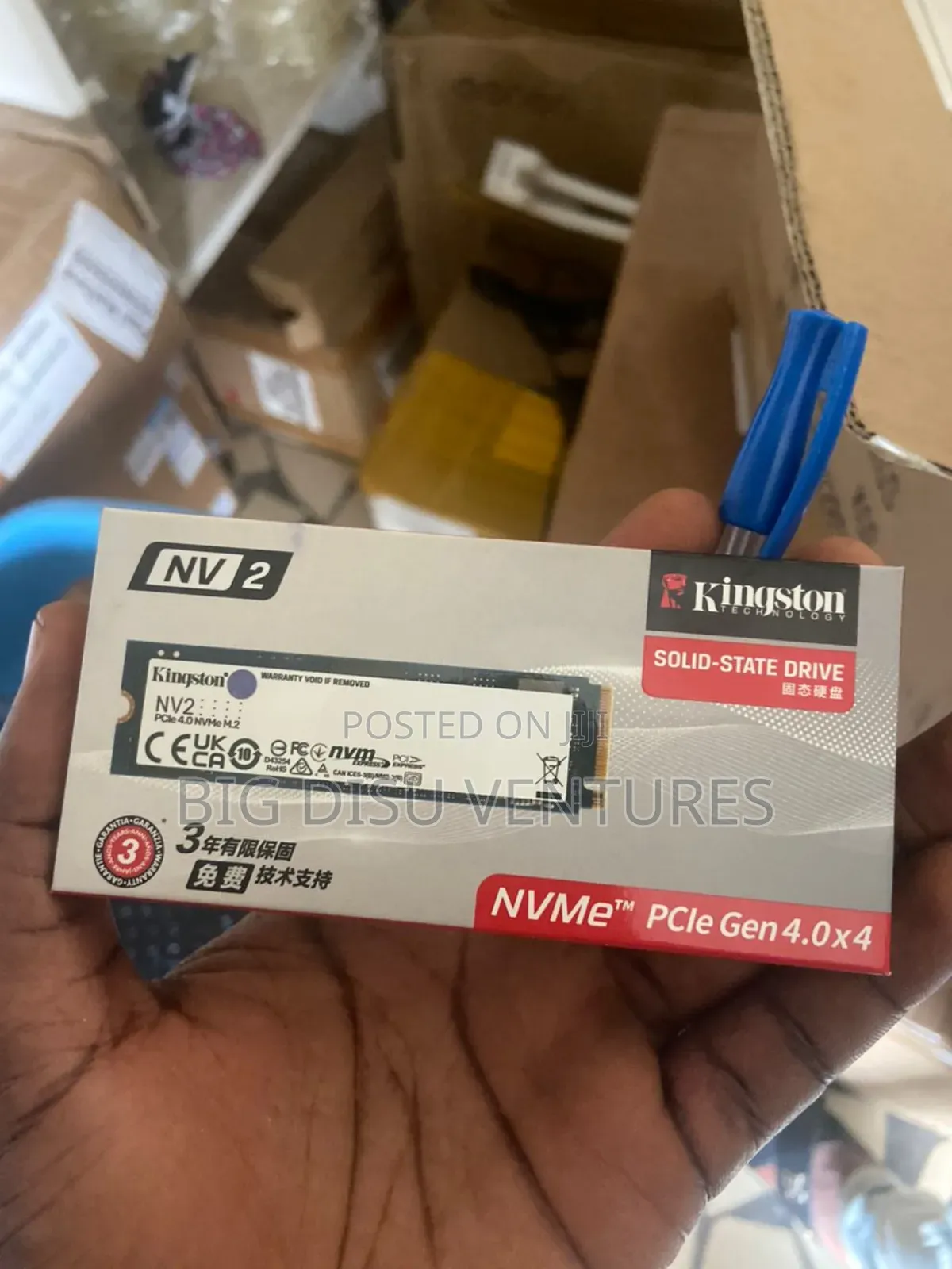 1TB Portable Kingston SSD