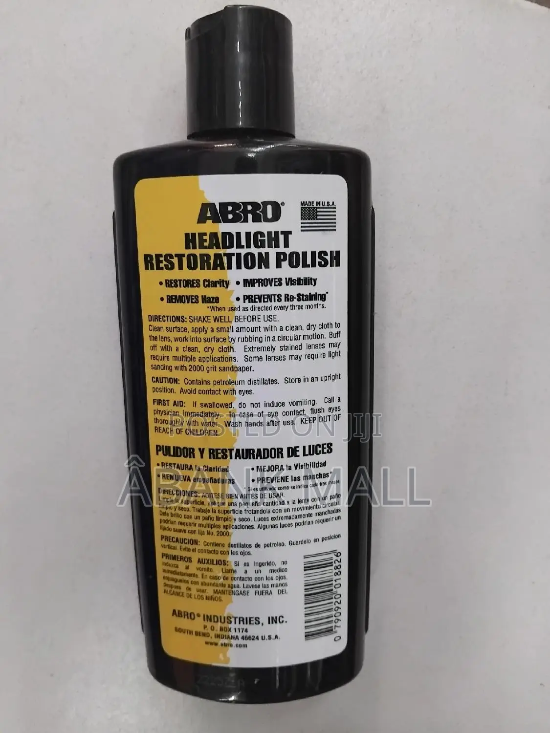 Headlight Restoration Polish