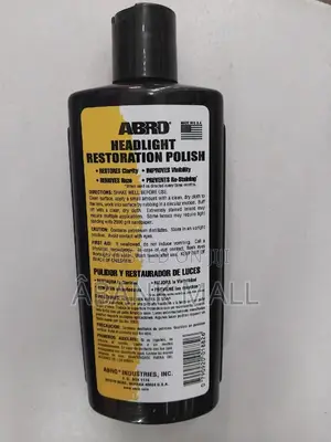 Headlight Restoration Polish