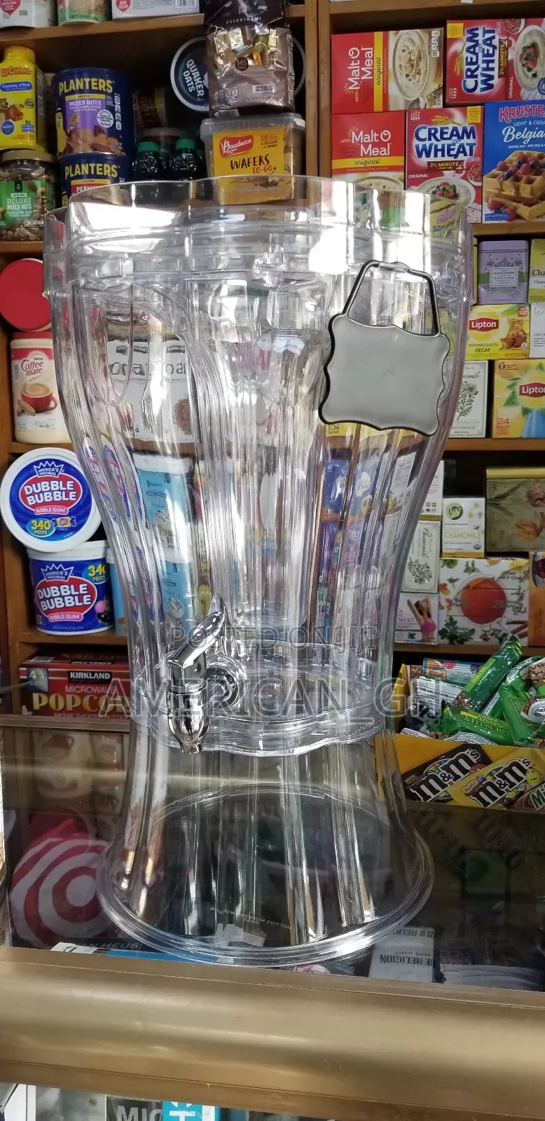 Buddeez Serve-Top Beverage Dispenser With Ice-Cone 3.5 Gal