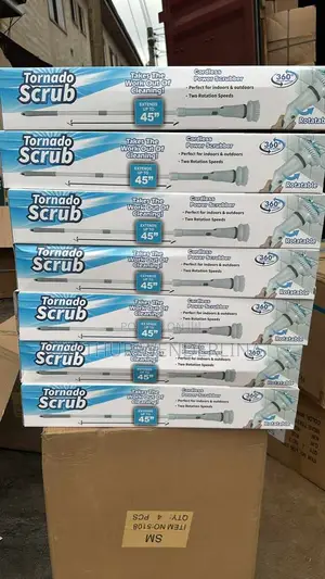 Tornado Scrub for Scrubing Bath Room, Sink Etc (Magic Brush)