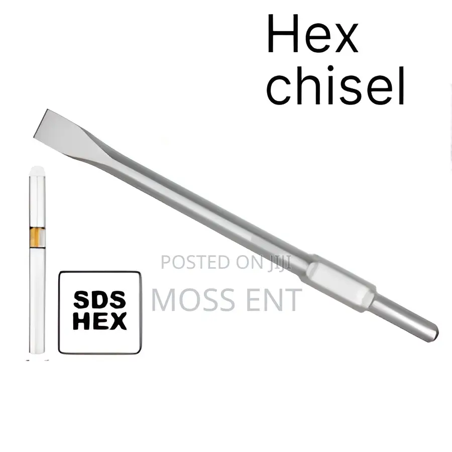 Hex Chisel 30x400x40mm Flat for Pdb17008 - DBC