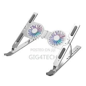 Foldable Laptop Stand With Cooling Fan