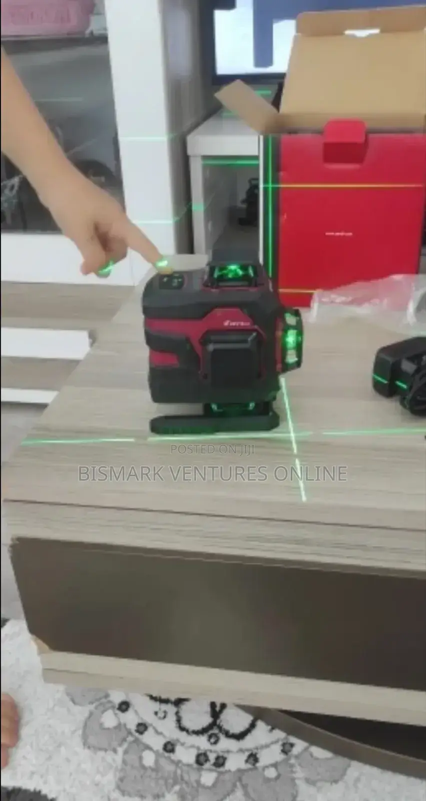 Laser Level 4D 16-Line Green Beam