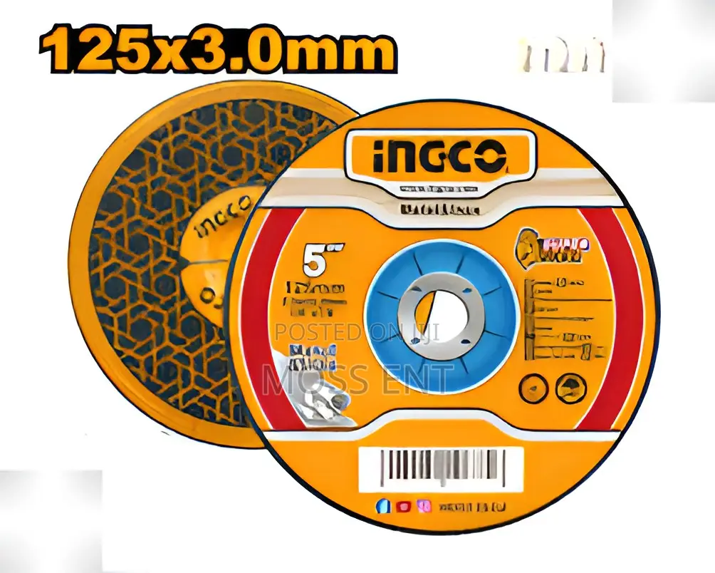 Abrasive Metal Cutting Disc 5"X3mm - McD301251