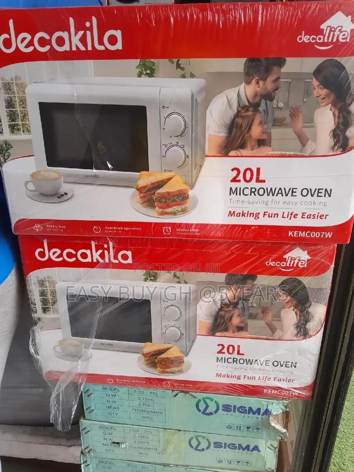 Fresh in Box Microwave Oven Decakila 24L Microwave